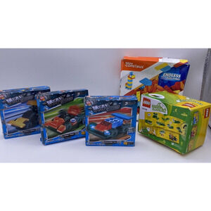 Lego, Mean Streets, Mega Construx And Bolts Blocks Cars Kids Fun Build kits